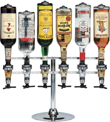 Counter Stand for Quarts/Liters – 6 Bottle